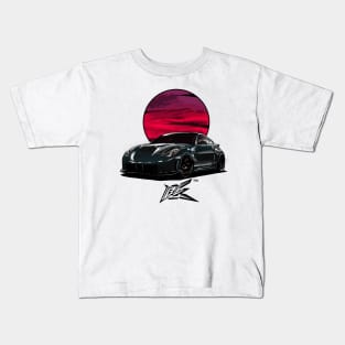 nismo 350z pearl midnight black Kids T-Shirt